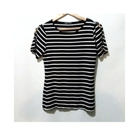 Cable & Gauge Tops - ▪︎Gable & Gauge▪︎Women's Striped Blouse